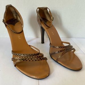 Brown Snake Sandals